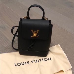 Louis Vuitton Lockme Backpack - MINI - BLACK/GOLD